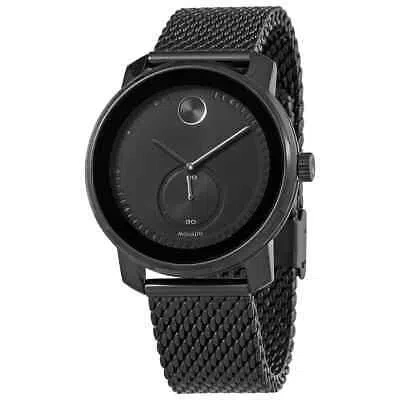 Pre-owned Movado Bold Quartz Black Dial Men's Watch 3600767