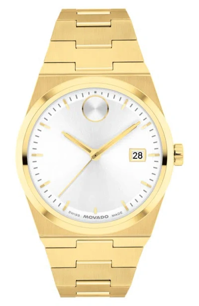 Movado Bold Quest Bracelet Watch, 35mm
