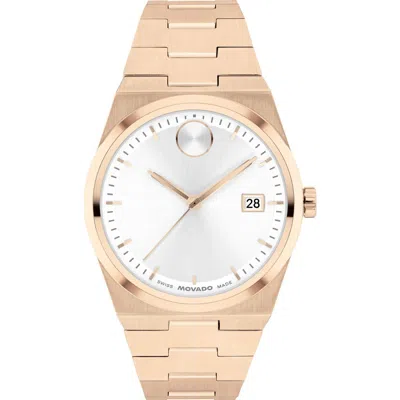 Movado Bold Quest Bracelet Watch, 35mm