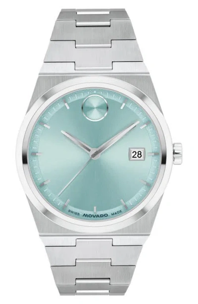Movado Bold Quest Bracelet Watch, 35mm In Blue
