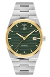 Movado Men's Bold Quest Swiss Automatic Stainless-steel Watch, 39mm In Silver-tone