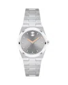 Movado Women's Bold Quest Swiss Quartz Stainless-steel Watch, 28mm In Metallic