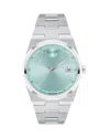 Movado Women's Bold Quest Swiss Quartz Stainless Steel Watch 35mm In Blue/silver