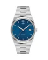 Movado Men's Bold Quest Swiss Automatic Stainless-steel Watch, 39mm In Blue/silver