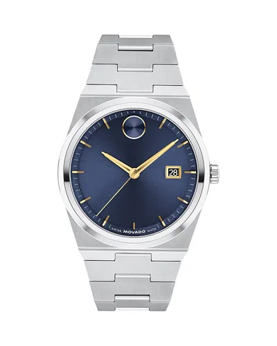 Movado Bold Quest Watch, 40mm In Silver