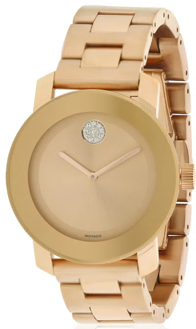 Movado Bold Rose Gold Unisex Watch