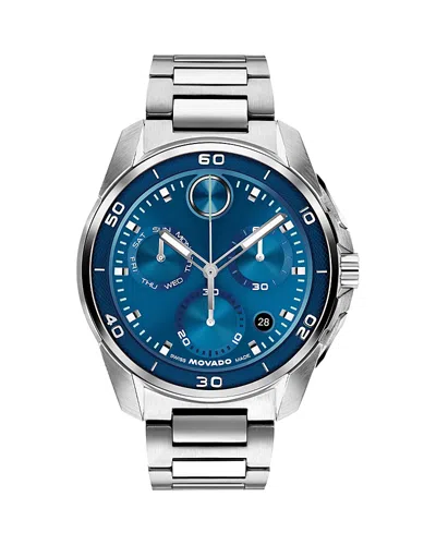 Movado Bold Verso Chronograph, 44mm In Blue