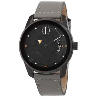 Pre-owned Movado Bold Verso Quartz Black Dial Watch 3600695