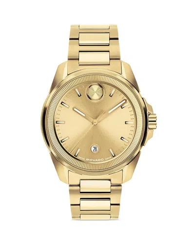 Movado Bold Verso Watch, 42mm In Gold