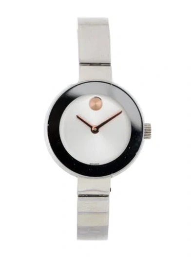Pre-owned Movado Bold Watch, 24mm In Multi