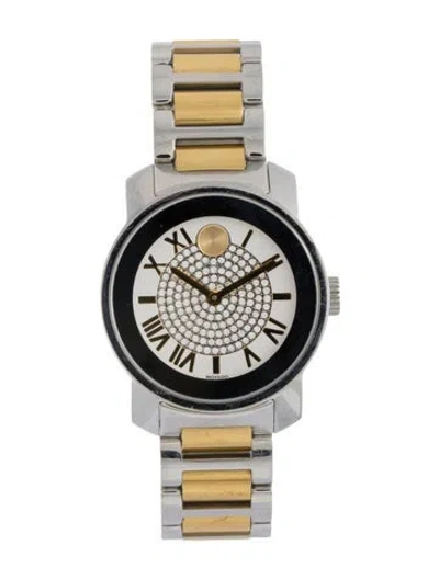 Pre-owned Movado Bold Watch, 32mm In Multi