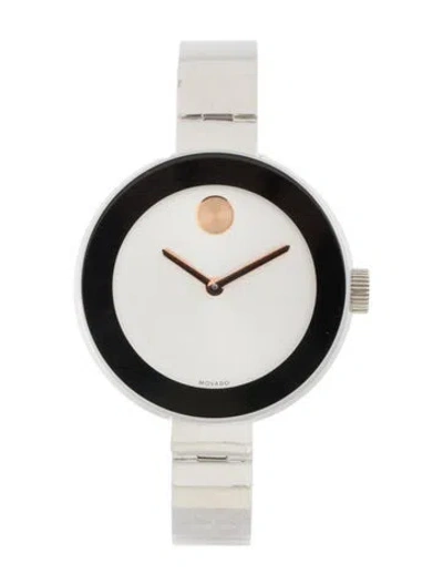 Pre-owned Movado Bold Watch, 33mm In Multicolor