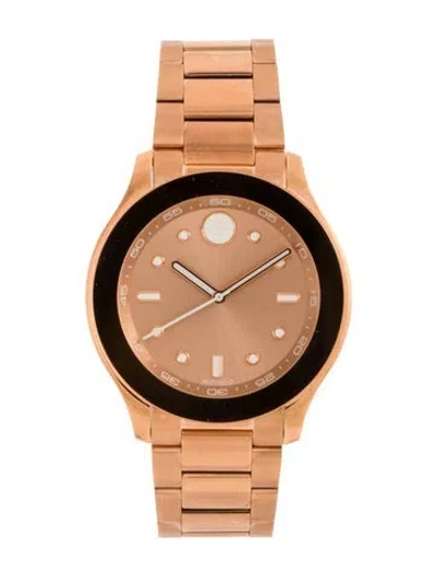 Pre-owned Movado Bold Watch, 38mm In Multi