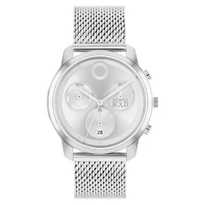 Movado Bold Watch In Silver