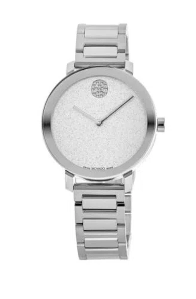 Pre-owned Movado Brand  Bold Evolution Women's Silver Dial Watch 3600827