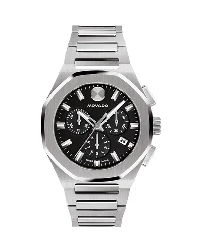 Movado Centurion Chronograph, 40mm In Silver