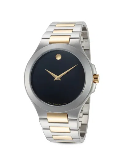 Movado Classic 39mm Watch In Black