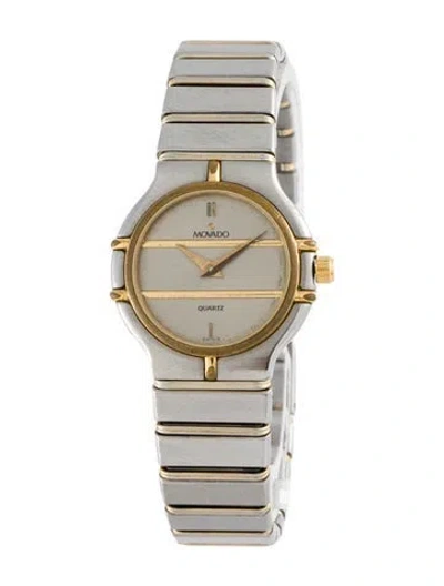 Pre-owned Movado Classic Watch, 22mm In Multicolor