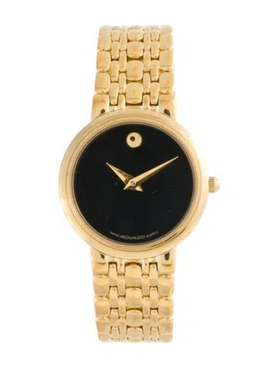 Pre-owned Movado Classic Watch, 26mm In Multicolor