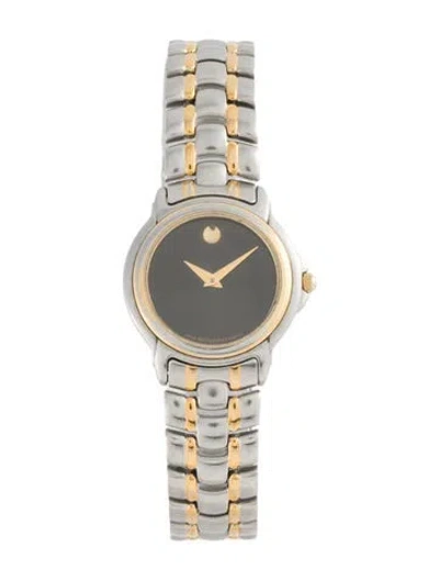 Pre-owned Movado Classic Watch, 26mm In Multicolor