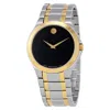 MOVADO MOVADO COLLECTION BLACK DIAL TWO-TONE MEN'S WATCH 0606896