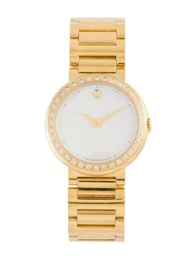 Pre-owned Movado Concerto Watch, 30mm In Multi