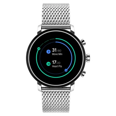 Pre-owned Movado Connect 2.0 42mm With Stainless Steel Mesh Bracelet Smartwatch 3660032