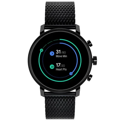 Pre-owned Movado Connect 2.0 Black Ion-plated Case With Mesh Bracelet Smartwatch 3660034