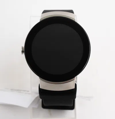 Pre-owned Movado Connect Men's 46.5 Mm Digital Smartwatch Silver Stainless Steel 3660016