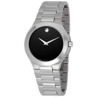 Pre-owned Movado Corporate Exclusive Black Dial Men's Watch 0606163