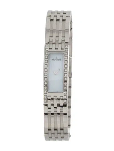 Pre-owned Movado Esperanza Watch, 14mm In Multicolor