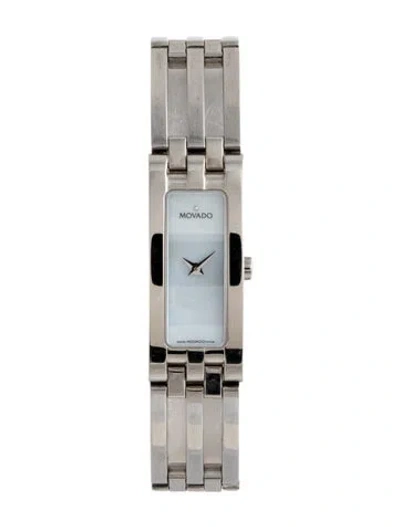 Pre-owned Movado Esperanza Watch, 14mm In Multicolor