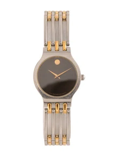 Pre-owned Movado Esperanza Watch, 23mm In Multicolor