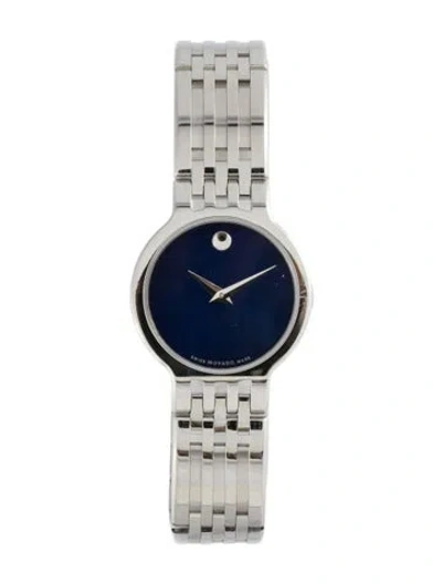 Pre-owned Movado Esperanza Watch, 26mm In Multi