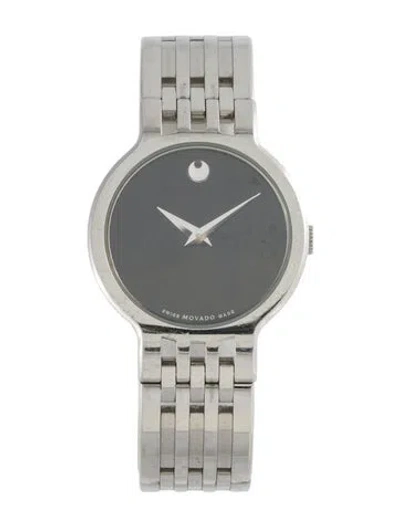 Pre-owned Movado Esperanza Watch, 26mm In Multi