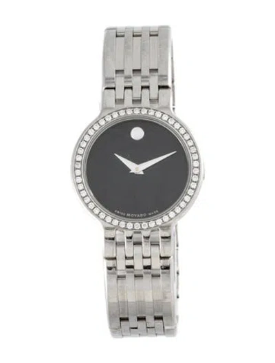 Pre-owned Movado Esperanza Watch, 26mm In Multicolor
