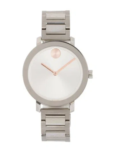 Pre-owned Movado Evolution Watch, 34mm In Multi