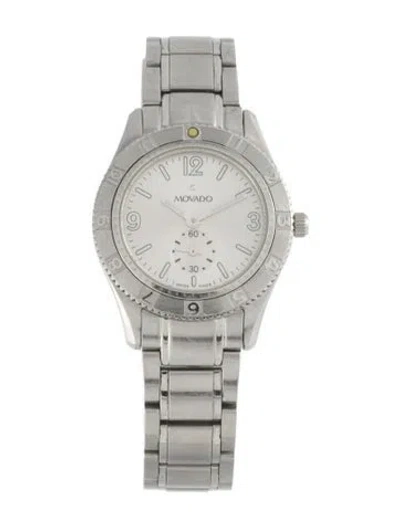 Pre-owned Movado Gentry Sport Watch, 28mm In Multi