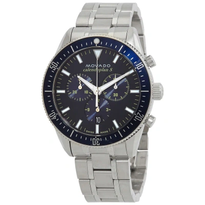 Movado Heritage Chronograph Quartz Blue Dial Men's Watch 3650124