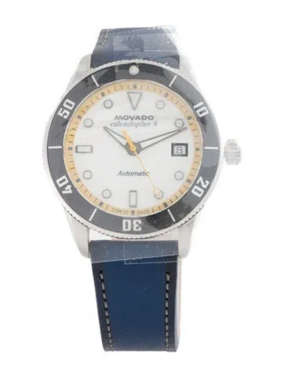 Pre-owned Movado Heritage Series Calendoplan S Watch In Multicolor