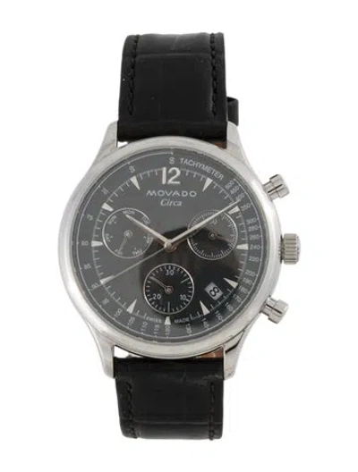 Pre-owned Movado Heritage Watch In Multicolor