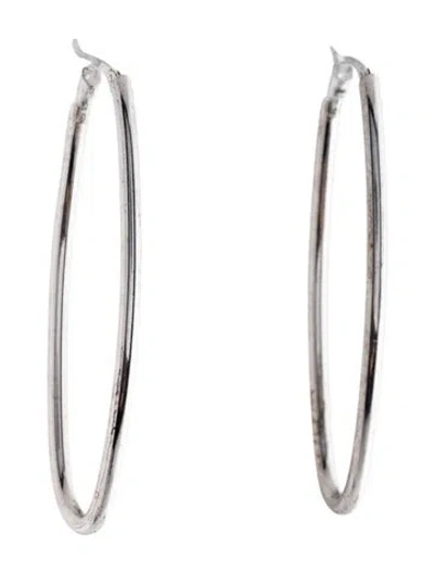 Pre-owned Movado Hoop Earrings In Multi