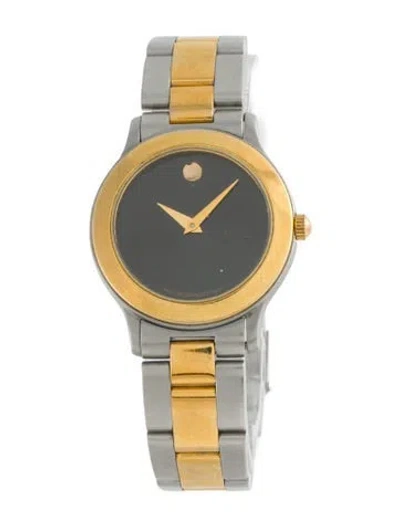 Pre-owned Movado Junior Sport Watch, 28mm In Multi
