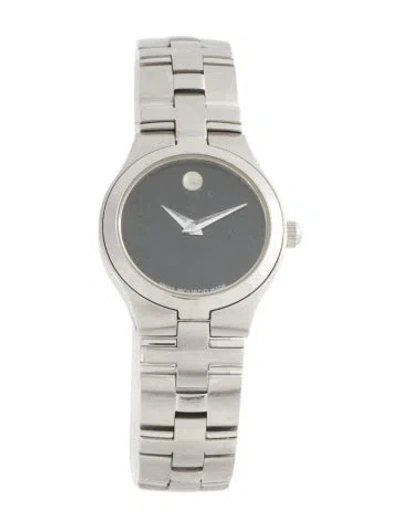 Pre-owned Movado Juro Watch, 24mm In Multicolor