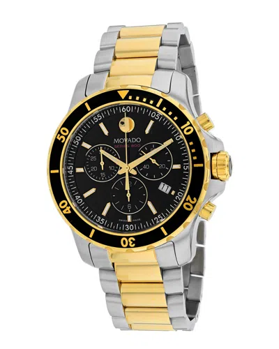 Movado Men's 2-tone Chronograph Watch In Multi