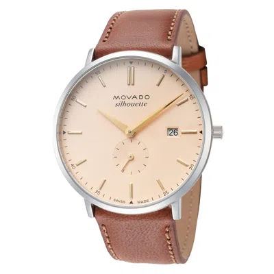 Movado Men's 40mm Quartz Watch In Gold