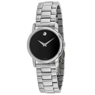 Pre-owned Movado Men's Black Dial Watch - 2100017