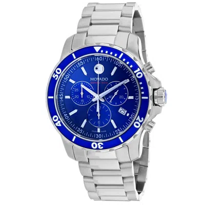 Movado Series 800 Chronograph Watch In Metallic