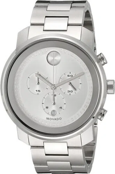 Pre-owned Movado Men's Bold 44mm Quartz Watch 3600276
