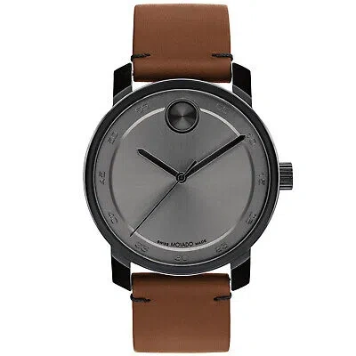 Pre-owned Movado Men's Bold Access Grey Dial Watch - 3600917